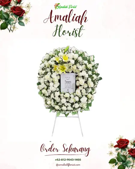 Krans Bunga Duka suka asih